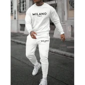 Erkek Uzun Kollu Baskı Detaylı Iki Iplik Takım - 2