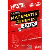 TEAS PRESS 8.SINIF MATEMATİK HAY 40 LI DENEME - 1