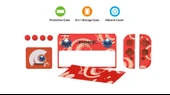 Nintendo Switch Oled Çoklu Koruma Kiti 8 İN 1 DOBE TNS-1192R - 3
