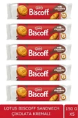 Lotus Bıscoff Sandwıch Bıscoff Chocolate 150 G - Çikolata Kremalı Bisküvi X 5 Adet - 2