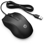HP 105 Kablolu USB Mouse Siyah (822M9UT) - 3