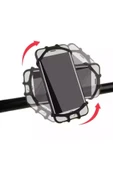ROBESBON 4.7-6.5 Inc Silikon Scooter, Bisiklet Telefon Tutucu - 3