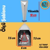 Mobilya Kanepe Tv Ünitesi Koltuk Ayağı 18 Cm Krom Konsol Ayakları thumbnail 2