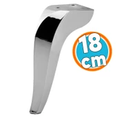 Mobilya Kanepe Tv Ünitesi Koltuk Ayağı 18 Cm Krom Konsol Ayakları thumbnail 1