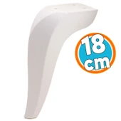 Mobilya Kanepe Tv Ünitesi Koltuk Ayağı 18 Cm Beyaz Konsol Ayakları - 1