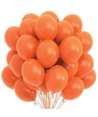 PASTEL BALON TURUNCU 10 ADET - 2