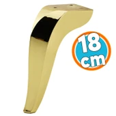 Mobilya Kanepe Tv Ünitesi Koltuk Ayağı 18 Cm Gold Altın Konsol Ayakları thumbnail 1