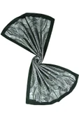 Etnik Desenli İthal Kumaş Pamuklu Şal 75x190 cm - 1