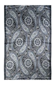 Sina İpek Etnik Desenli Jan Jan Şal 75x190 cm - 3