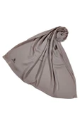 Mısırlı Eşarpları Düz Renk Vual Twill Şal - 3