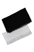 Enba Şifon İğne Oyalı Şal Namaz ve Mevlüt Örtüsü 60x150 cm 2 Adet Tek Fiyat - 1