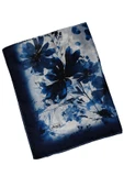 Ebruli Cotton Vual Çiçek Desenli Şal 75x190 cm - 4