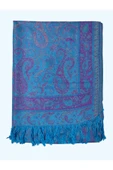 Işıl İpek - Etnik Desen Paşmina Şal 75x190 thumbnail 4