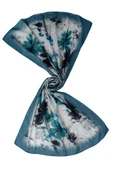 Ebruli Cotton Vual Çiçek Desenli Şal 75x190 cm - 2