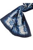 Ebruli Cotton Vual Çiçek Desenli Şal 75x190 cm - 1