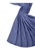 Emproyal Silver Jakar Dama Desenli Şal 75x190 cm - 2