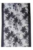 Ebruli Cotton Vual Çiçek Desenli Şal 75x190 cm - 3