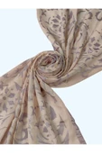 Mısırlı Eşarpları Devore Etnik Desen Şal - 3