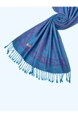 Işıl İpek - Etnik Desen Paşmina Şal 75x190 thumbnail 1