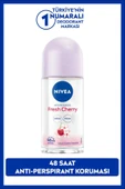 Nivea Anti-Perspirant Fresh Cherry 50 ml 2 Adet Roll-On - 1