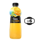 Cappy Pulpy Portakallı İçecek 1 Lt x 6 Adet - 1