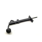 Antika Tarz Dekoratif Pirinç Ayarlı Panjur Stoperi - 150x55 mm, Oksit - 1