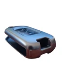 Honda Fc5/H-RV/C-RV Anahtar Uyumlu Silikon Oto Anahtar Kumanda Kabı Kılıf Füme - 3