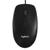 Logitech M100 1000DPI USB Kablolu Mouse Siyah 910-006652 - 1