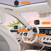 360 Dönebilen Ayarlanabilir Araç Içi Tutucu Kullanılabilen Vakumlu A2 Pro Magsafe ile Uyumlu Telefon Tutucu - 8
