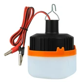 Powermaster HT-A11 12 Volt Siyah Led Lamba Krokodil Maşalı Uçlu 21 SMD Ledli - 1