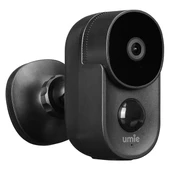 UMIE 2MP Iki Yönlü Ses TF Kart Kablosuz Tuya Destekli Akıllı IP Kamera 6700 Mah Bataryalı (UM-BK21 Siyah) - 1