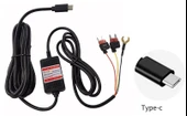 Araç İçi Kamera Adaptörü 12-24V/5V  Type-C 3A Park Modu Adaptör - 3