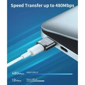 Jsaux Usb-C To Usb-A Çevirici Dönüştürücü Adaptör DC0005 - 3