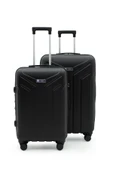 Petra Lüx 2'li Abs Valiz Seti Büyük & Orta - Siyah - 1
