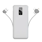 Samsung Galaxy M04 uyumlu Powerbank Hızlı Şarj Led Göstergeli Powerbank 10000mAh - PW-05 - 2