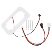 Jeton Kanalı Rgb Led Frame Oyun Coin Kanal Ön Montajlı Renkli Işıklı Dekoratif Gösterge Arcade Makin - 1