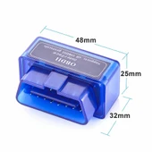 OBDII Bluetooth Araba Arıza Tespit Cihazı Beyin Ayar Test Tamir Aracı Android Windows Kablosuz Can thumbnail 8