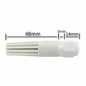 Plastik Sensör Kutusu Pvc68 Ds18b20 Lm35 Ntc Sht11 Htu21 Sht20 Sht21 Sht15 Sht75 Sht30 Aht10 Bme280 thumbnail 2