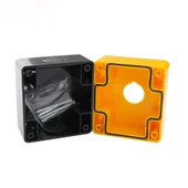 65x71.5x78mm Plastik Kutu Tek Delikli Acil Durum Durdurma Buton Asansör Elektronik Devre Cihaz Otoma thumbnail 7