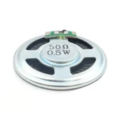 İnce 4cm 50 Ohm 3W Hoparlör Yuvarlak Speaker 40mm 3 Watt Ses Müzik Amfi Ses Oluşturucu Yüksek Kalite thumbnail 8