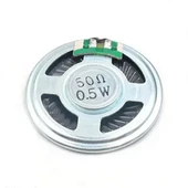 İnce 4cm 50 Ohm 3W Hoparlör Yuvarlak Speaker 40mm 3 Watt Ses Müzik Amfi Ses Oluşturucu Yüksek Kalite thumbnail 6