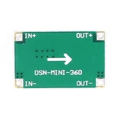 Mini-360 Voltaj Düşürücü Modül Güç Kaynağı Ayarlanabilir Voltaj Çıkışı 1V/ 17V Rc Uçak Araba Quadco thumbnail 7