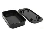 AK-W-67 100x67x22mm Plastik Kutu Siyah Renk Duvar Montaj Tip Elektronik Devre Cihaz Ev Otomasyon thumbnail 2