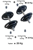 Xsport Demir Döküm 2'li Dambıl Set - 5