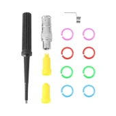 P2200 Osiloskop Probu 200MHz x1 x10 Kazanç Anahtarlı Bnc Soket DC 300 / 600V CATII BNC 1 Metre Kablo thumbnail 5