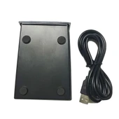 R10D 125Khz Usb Rfid Okuyucu Em4100 TK4100 SMC4001 RFID Manyetik Kart Anahtarlık Etiket Personel Tak thumbnail 5