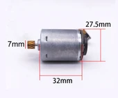 RP360-ST/15260 Dc Motor Robot Süpürge DC 12V DIY RC Oyuncak Model Araba Bot Helikopter Vakum Fan Ele - 4