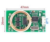 Dual RFID Okuyucu Modül Weigand 7941d 125khz 13.56Mhz Manyetik Kart Anahtarlık Etiket Personel Geçiş thumbnail 4
