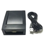 R10D 125Khz Usb Rfid Okuyucu Em4100 TK4100 SMC4001 RFID Manyetik Kart Anahtarlık Etiket Personel Tak thumbnail 3