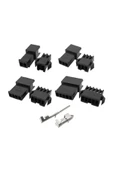 JST SM Konnektör Set 200 Parça Set Kutulu 2 3 4 5 Pin Erkek Dişi Terminal Konnektör Sıkmalı Pin thumbnail 7